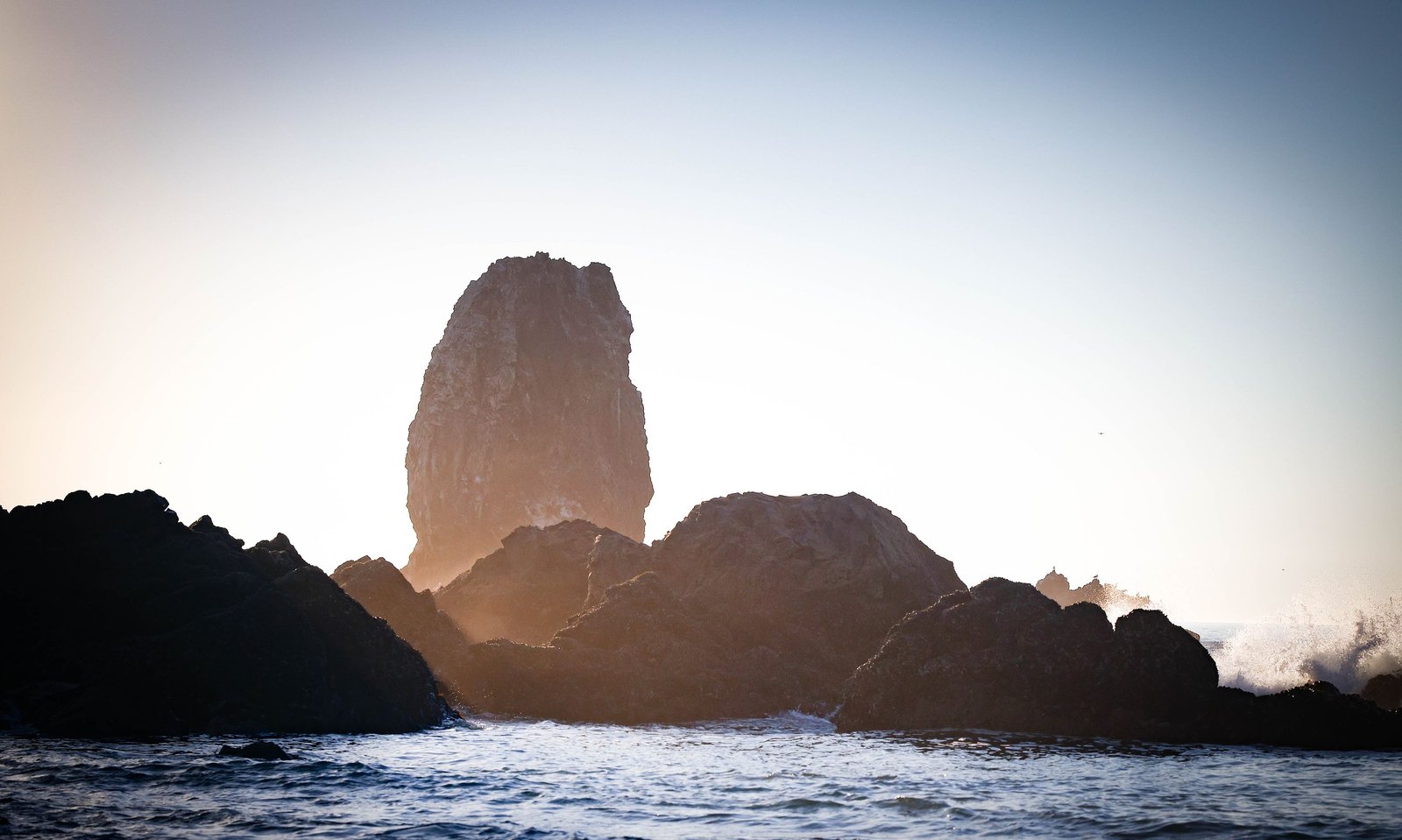 The Needles sea stacks at Cannon Beach, Oregon