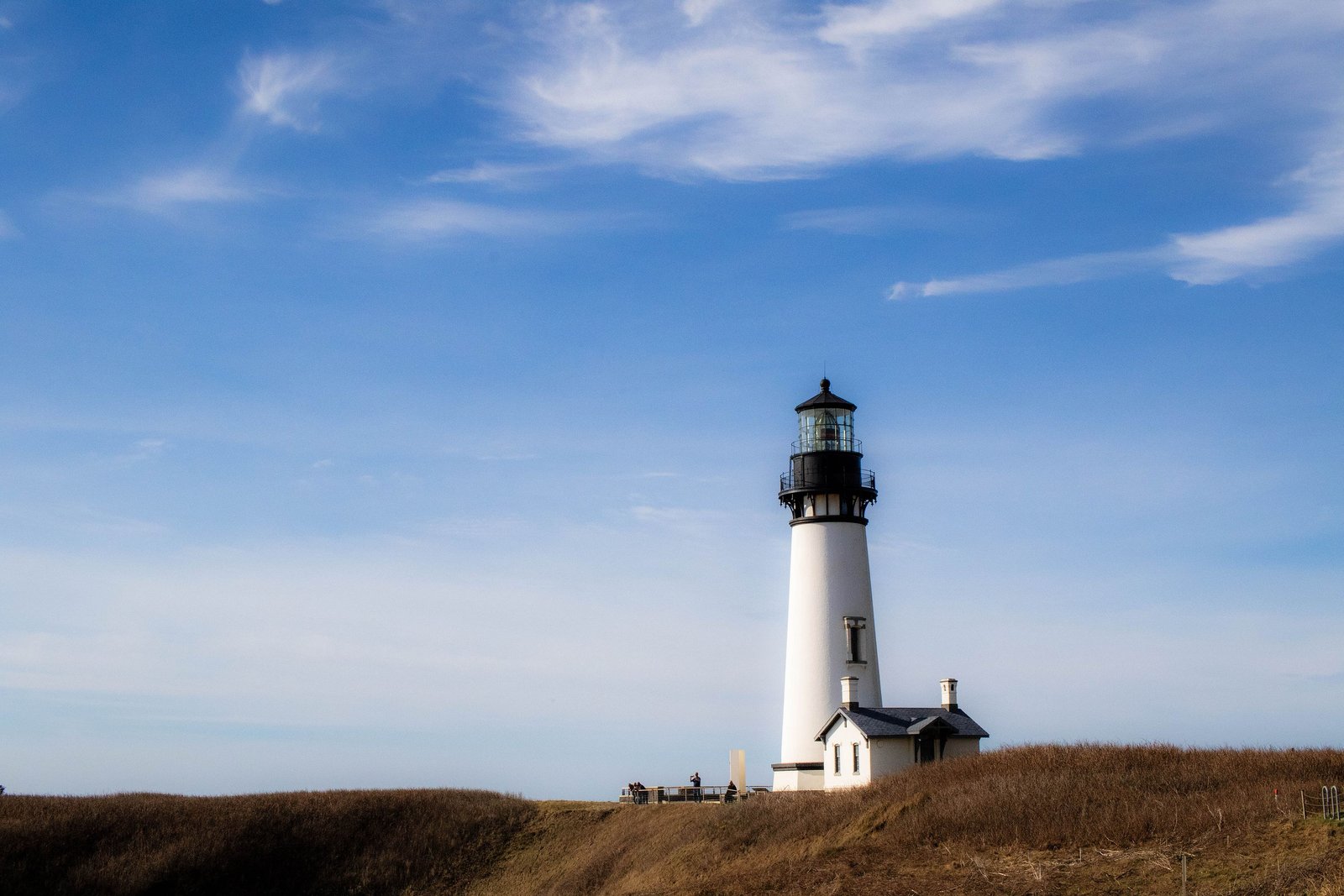 Yaquina Head Lighthouse on the Oregon coast